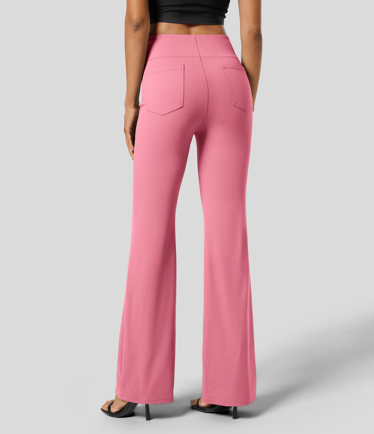 Delia Pants — Flamingo Plume