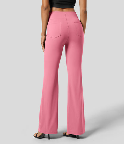 Delia Pants — Flamingo Plume