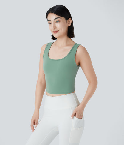 Ballet Tank — White