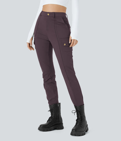 Cassia Pants — Dusky Evening purple