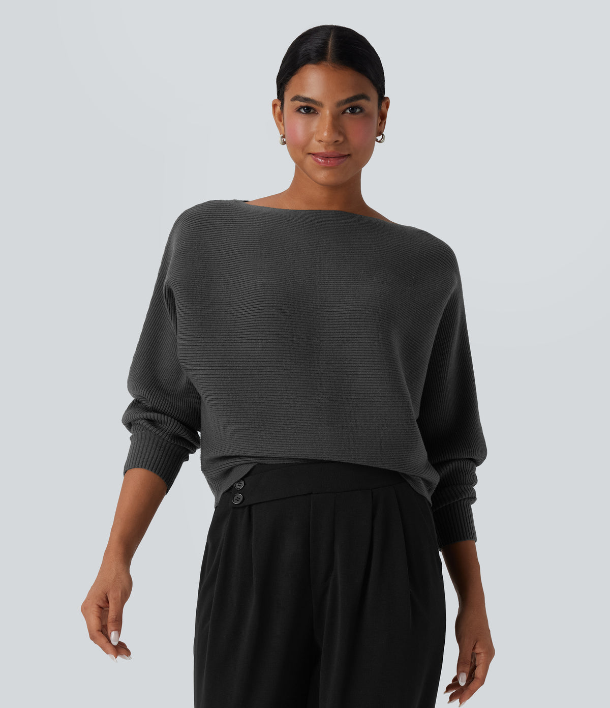 Brielle Sweater — Pirate Black