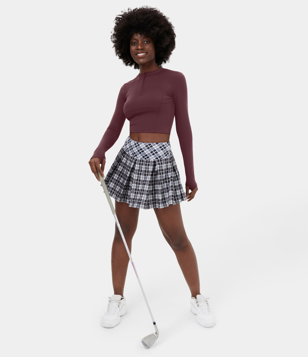 Aveline Zip Top — Peacoat