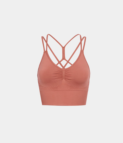Poise Sports Bra — Lilac Blush