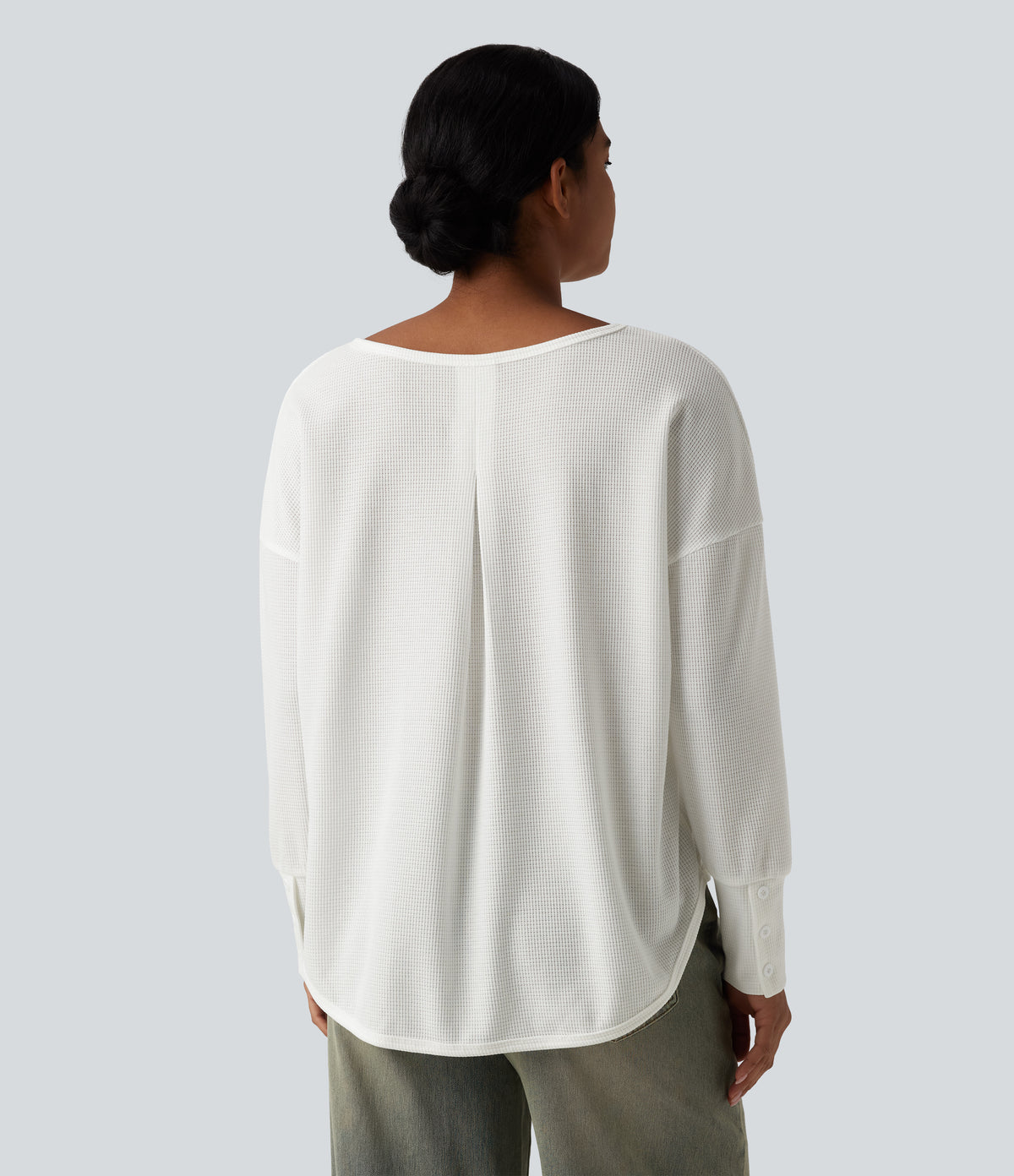 Ember Long-Sleeve Top — White