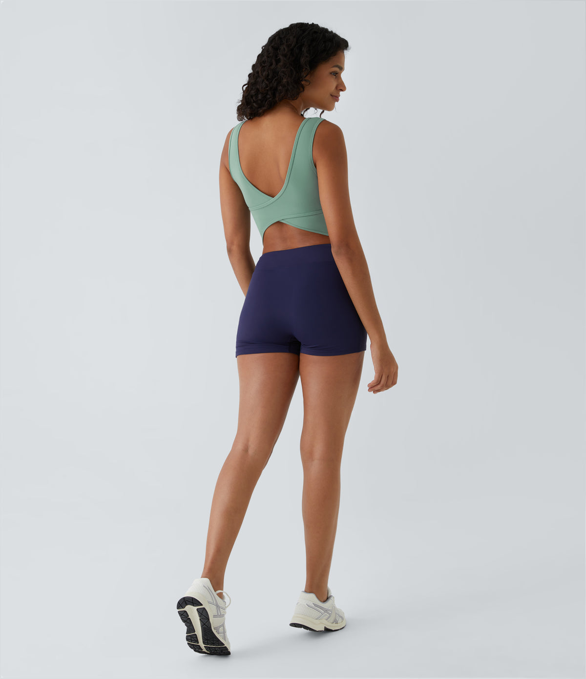 Ballet Tank — Hedge Green