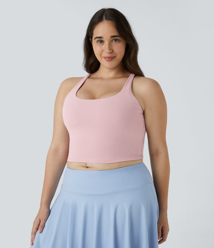 Nola Crop Top — Black