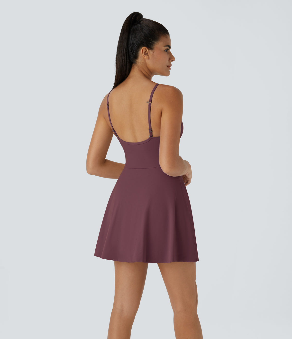 Lyra Dress — Tulip Purple