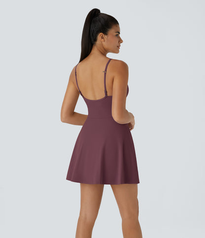 Lyra Dress — Tulip Purple