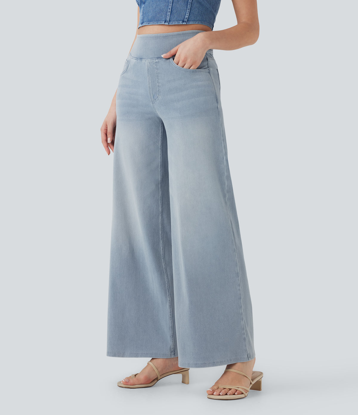 Calista Jeans — Ice Water Denim