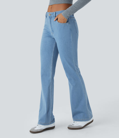Sabrina Jeans — Washed Denim Sunny Blue