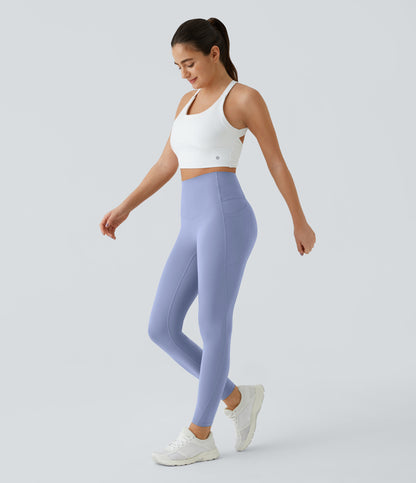 Bloom Legging — Red Plum
