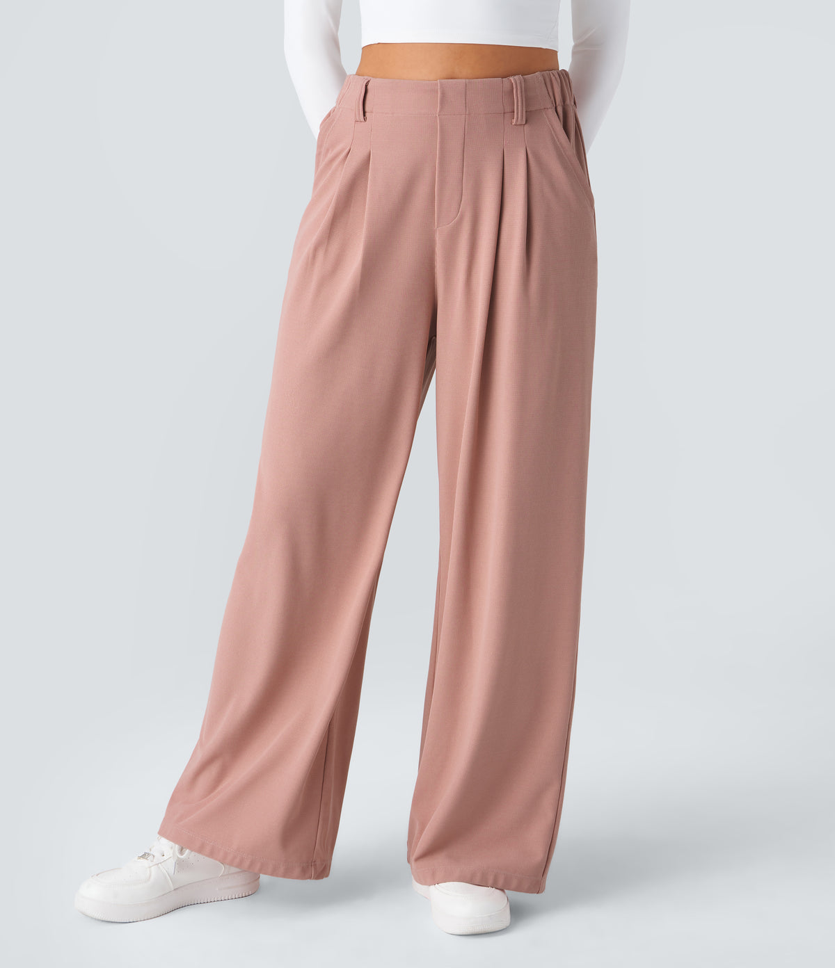Aurora Pants — Rose Tan