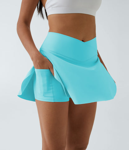 Aurea Skirt — Fuchsia Fedora