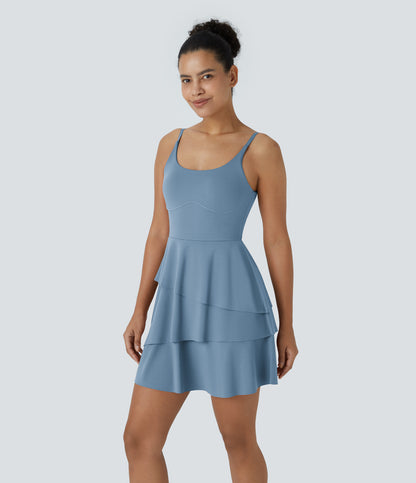 Rosalie Dress — Blue Shadow