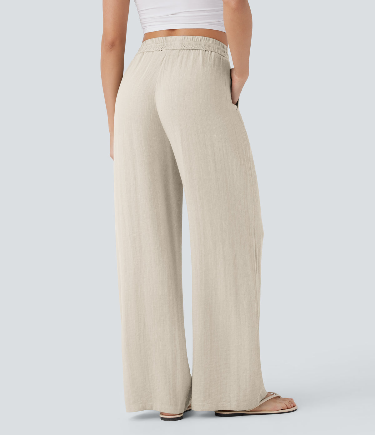 Lavinia Pants — Whisper White