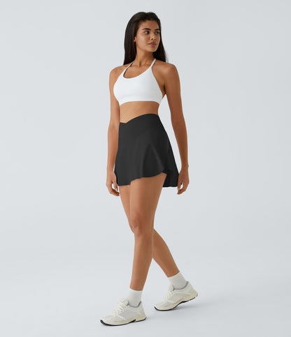 Aurea Skirt — Berry Red
