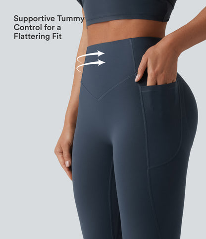 Mae Flare Legging — Carbon