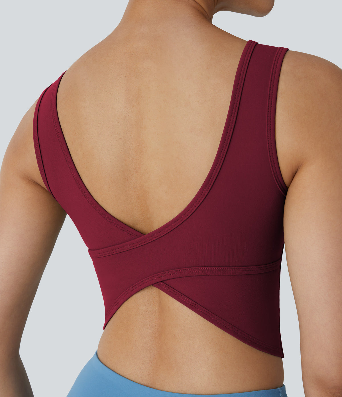 Ballet Tank — Ghost Gray