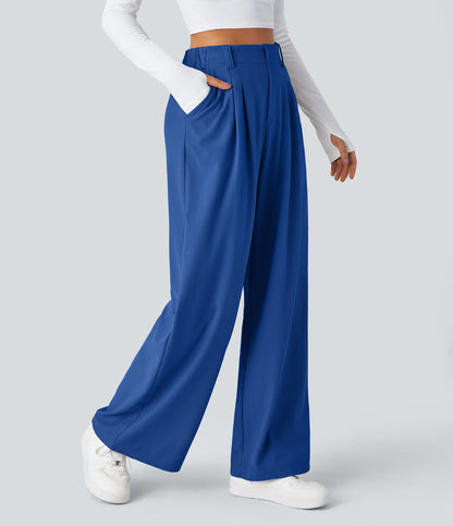 Aurora Pants — Deep Sapphire Blue
