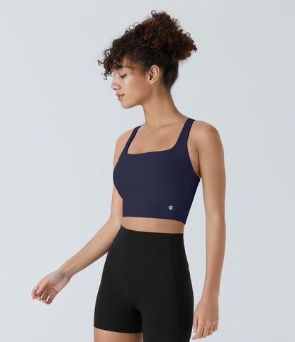 Celeste Tank — Deep Lotus Pink