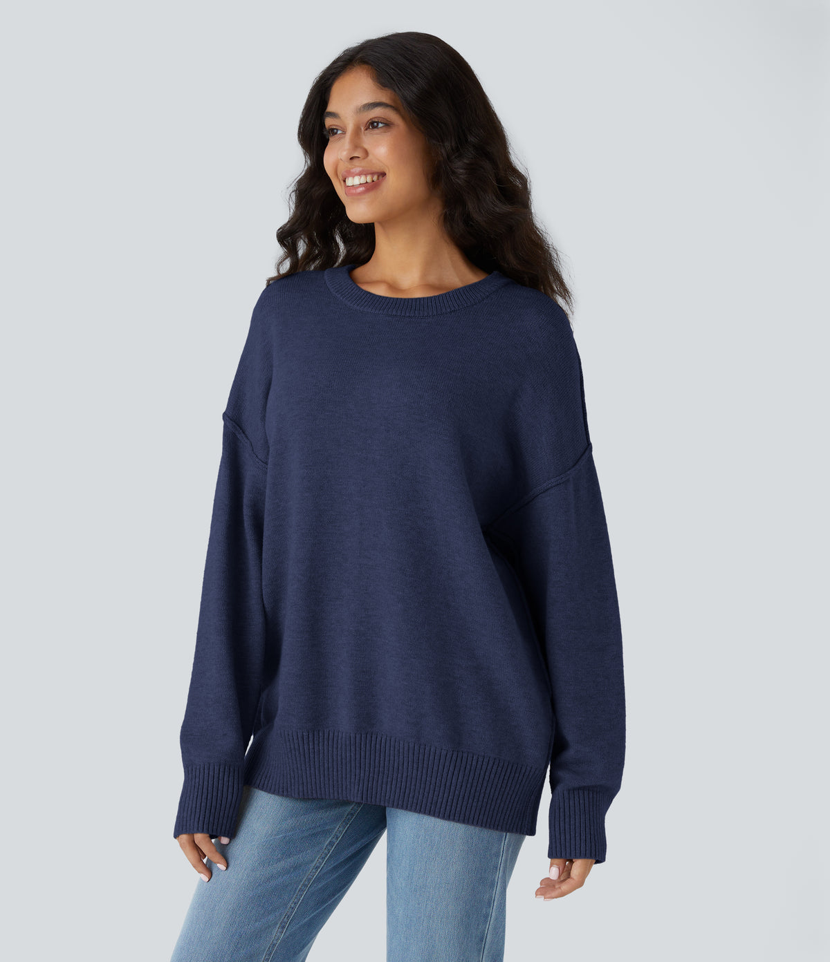 Marlow Sweater — Dark Blue