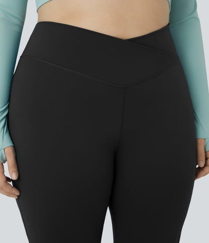 Linden Flare Legging — Forest Night