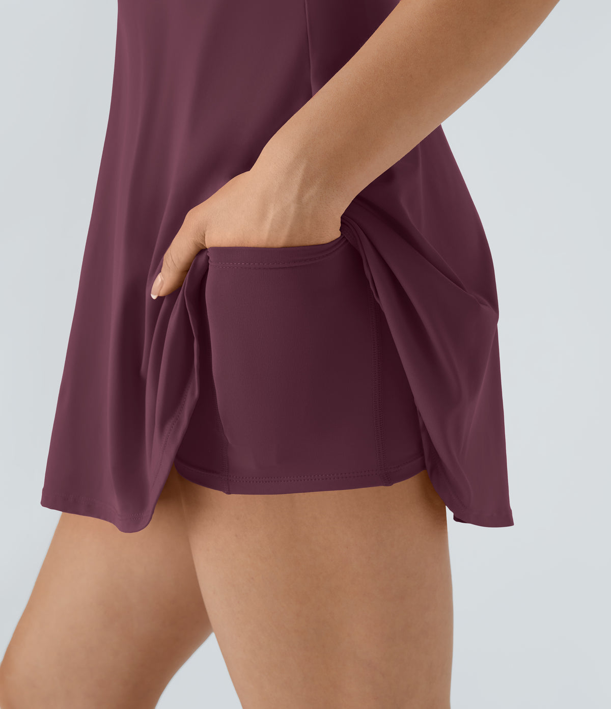 Magnolia Dress — Light Bean Green