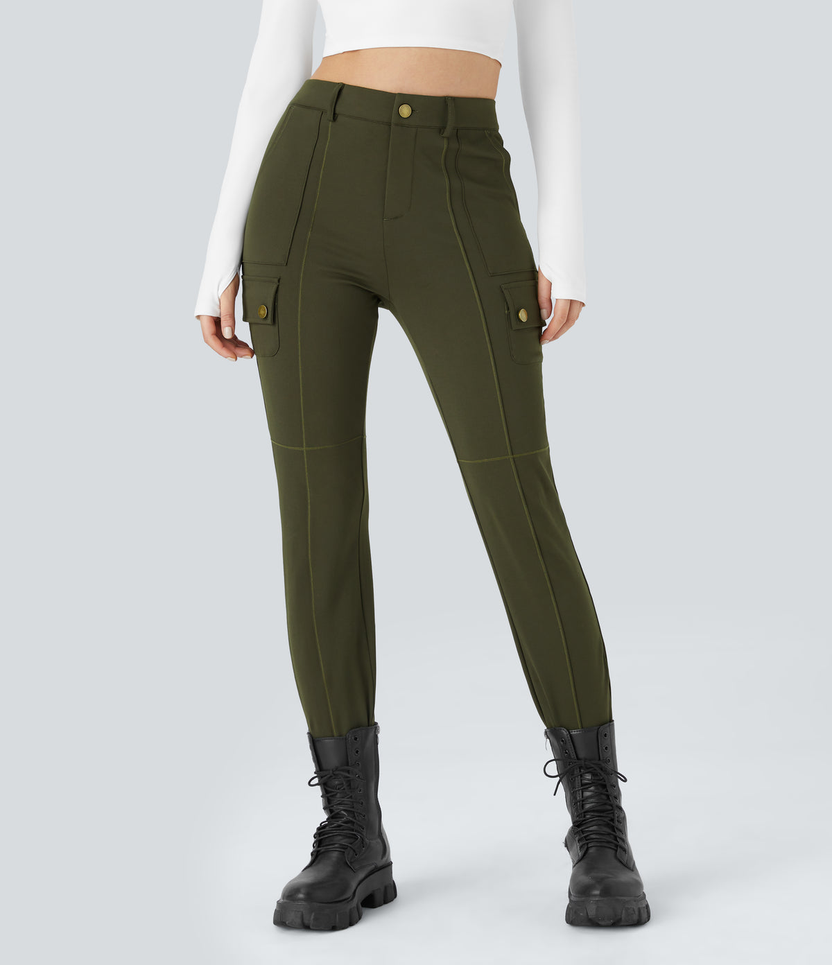 Cassia Pants — Forest Night