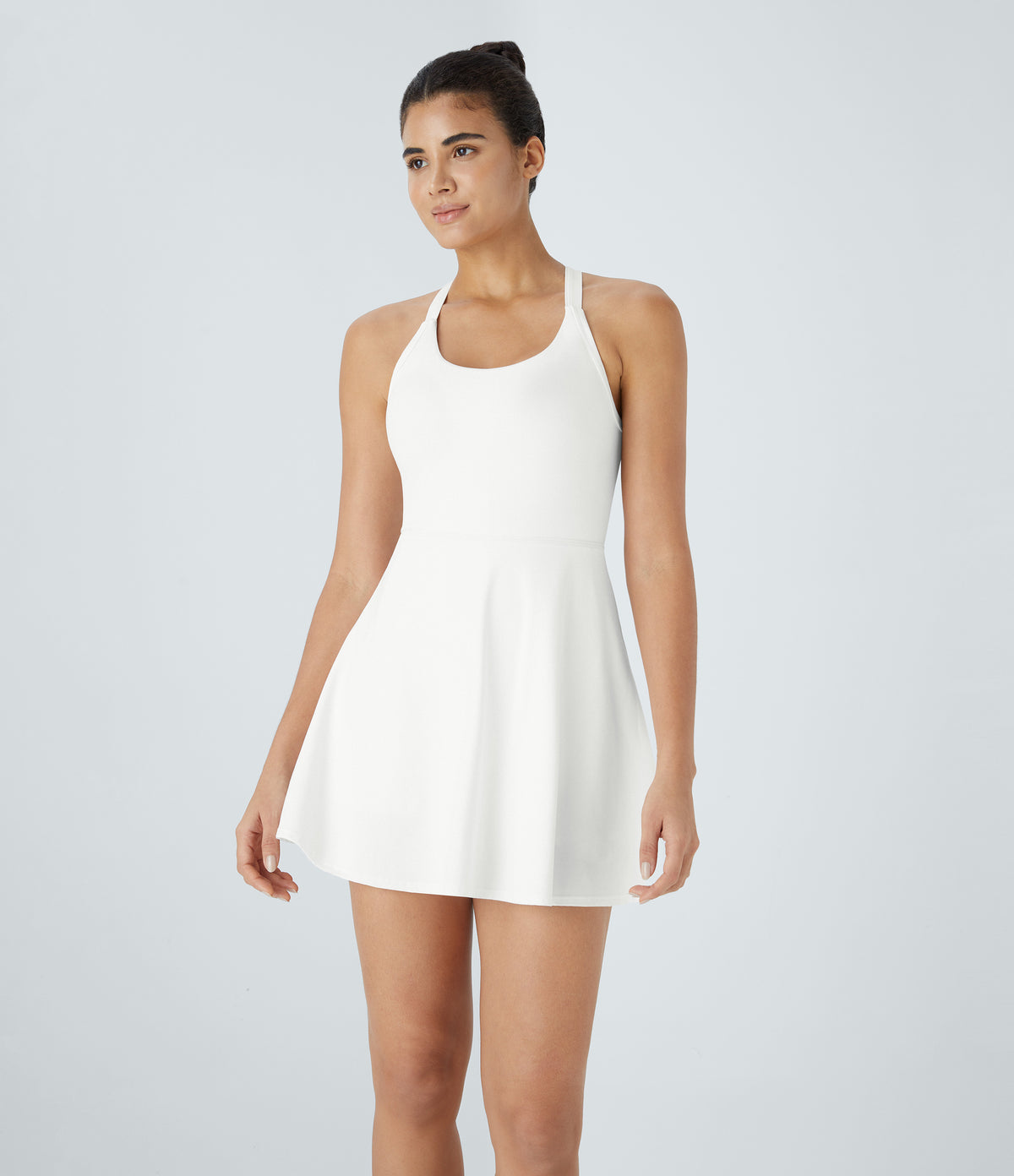 Magnolia Dress — Withered Green