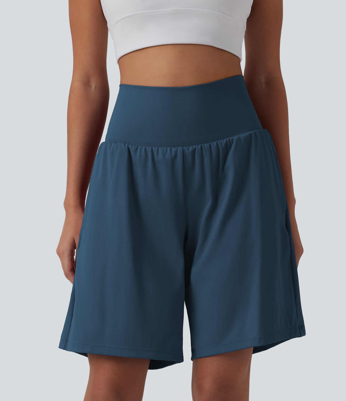 Gaia Short — Majolica Blue