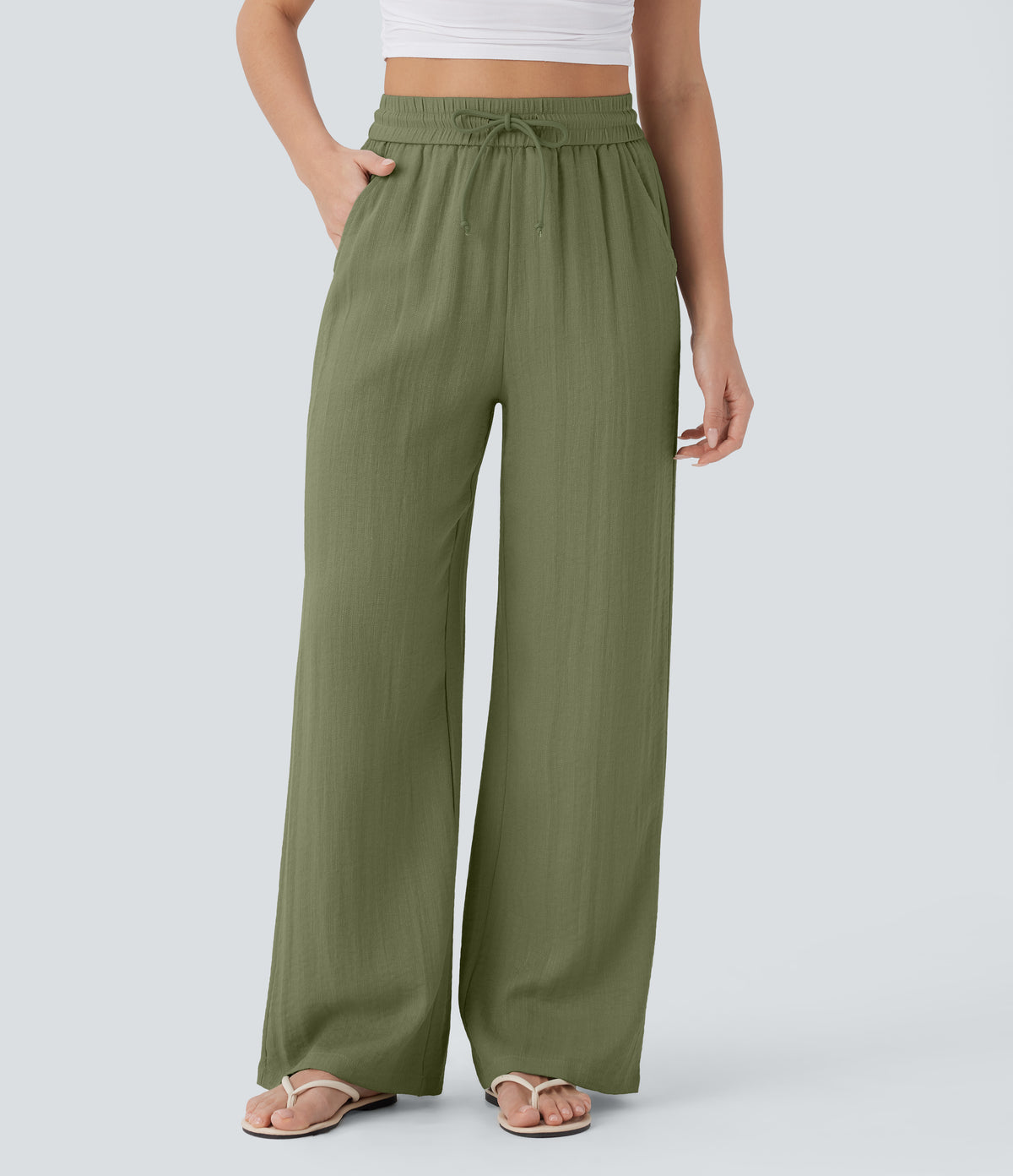 Lavinia Pants — Loden Green