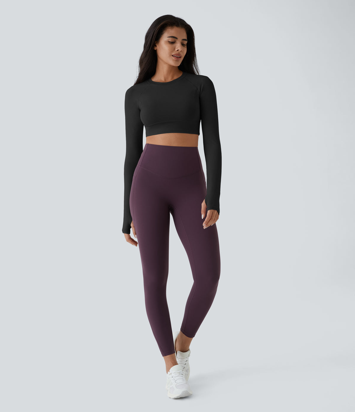 Sora Crop Top — New Maroon