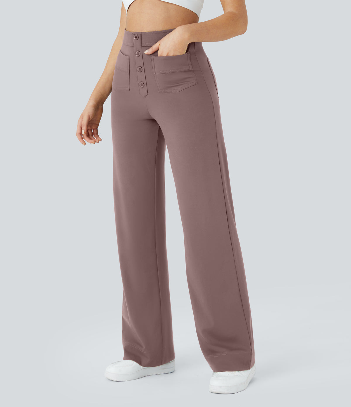 Isolde Pants — Purple Sandalwood