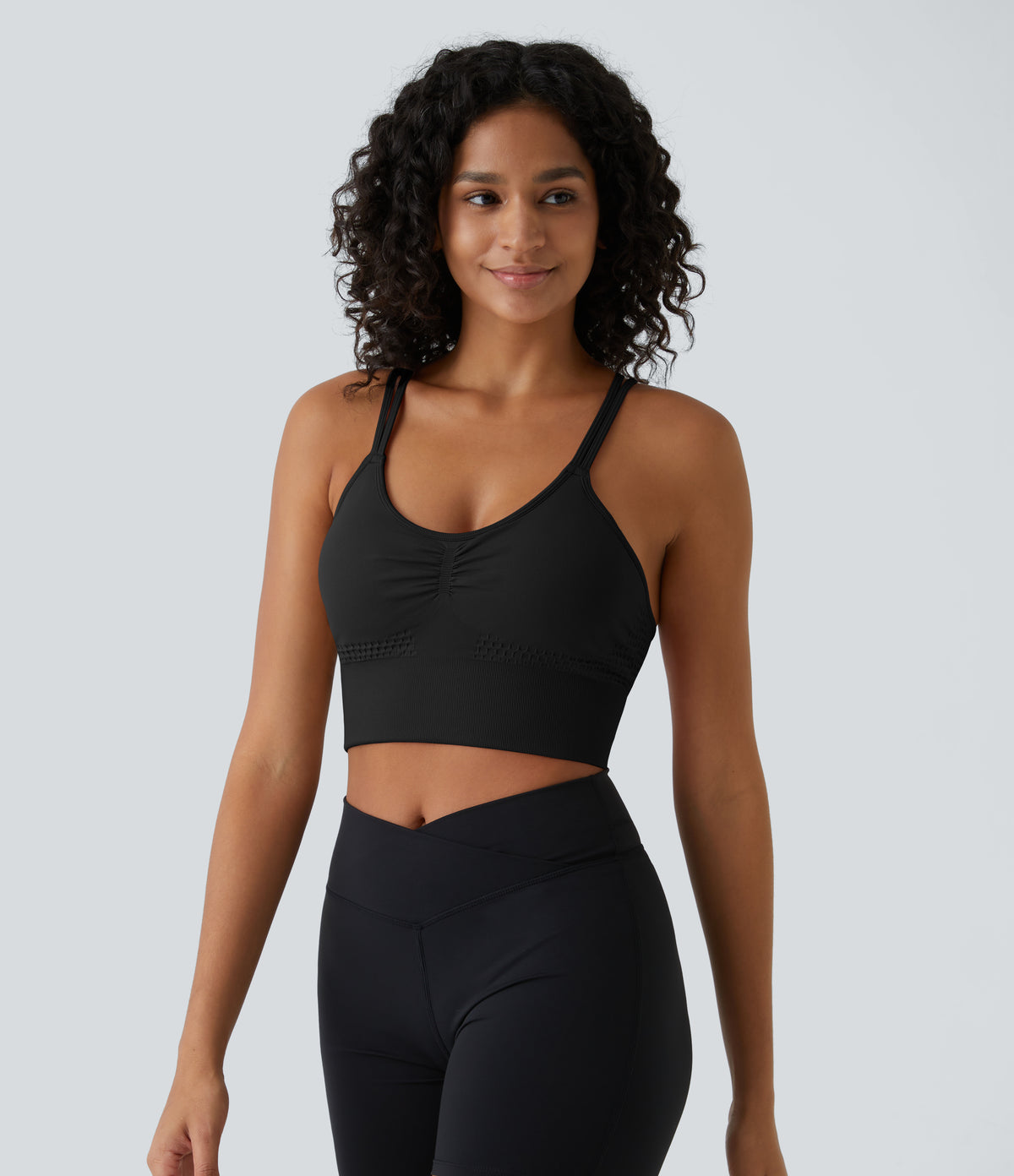 Poise Sports Bra — White