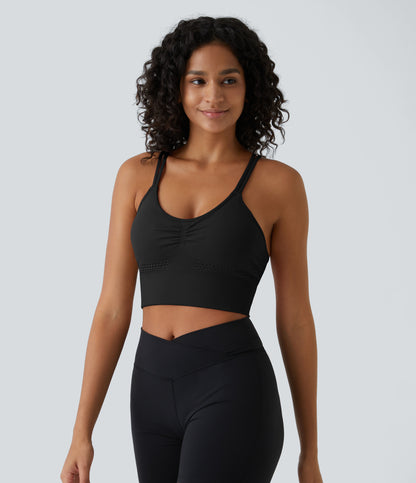 Poise Sports Bra — White