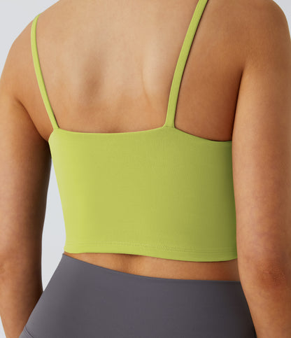 Luma Crop Top — White