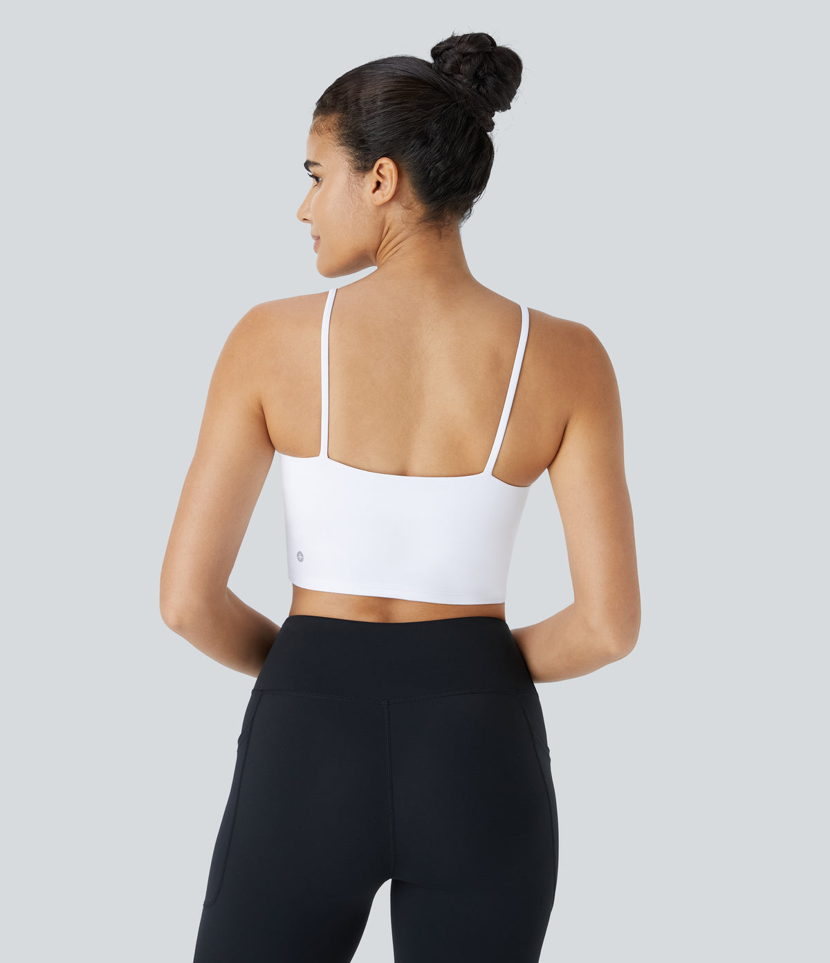 Luma Crop Top — Sweet Lavender