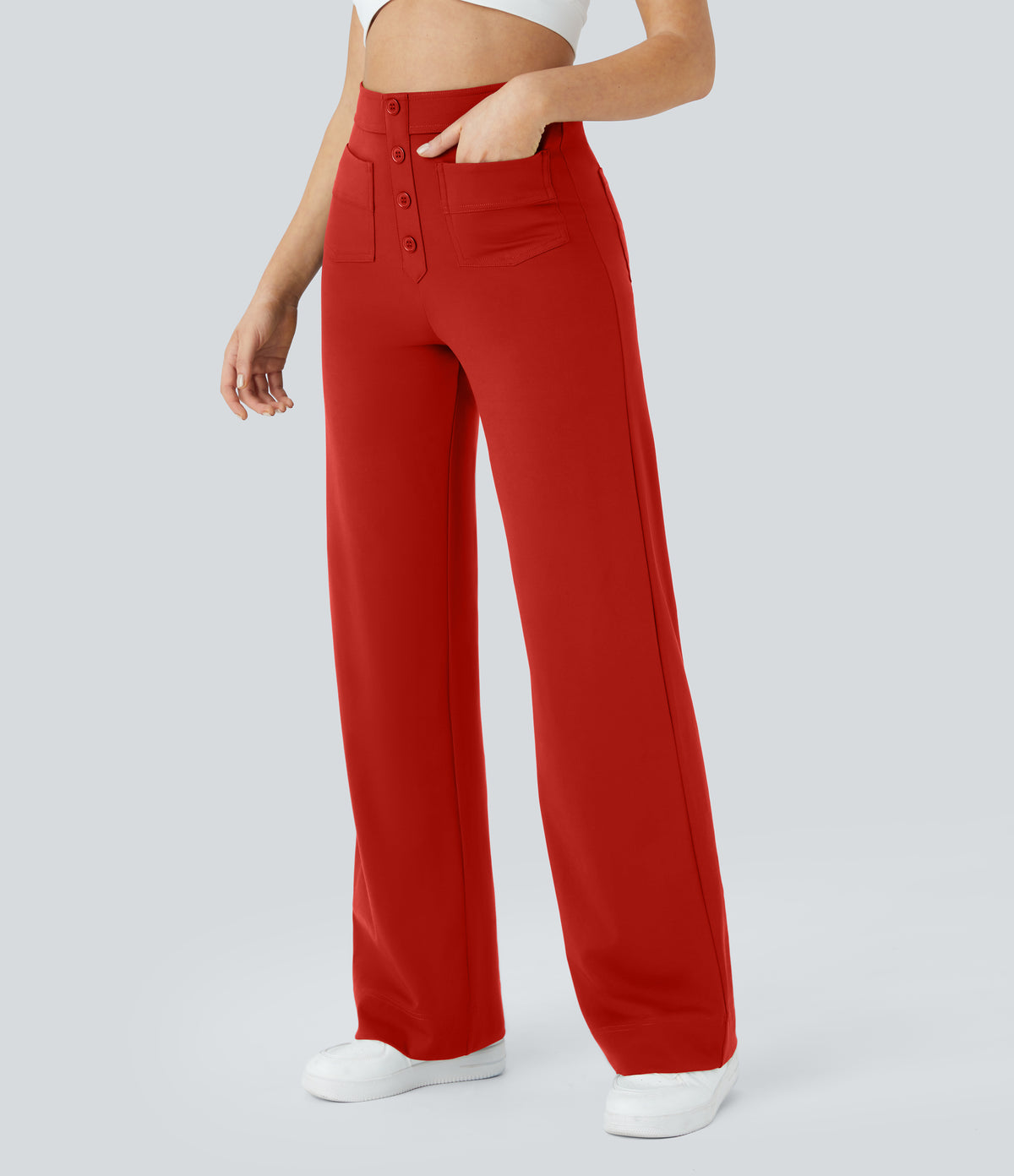 Isolde Pants — Valiant Poppy