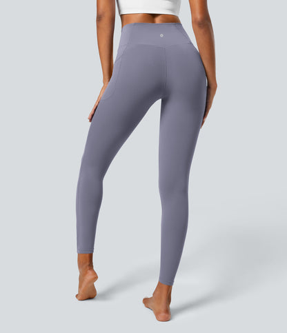 Petal Legging — Muted Brown