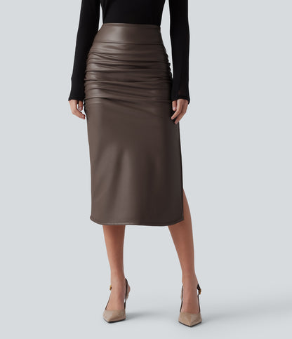 Eira Skirt — Chestnut