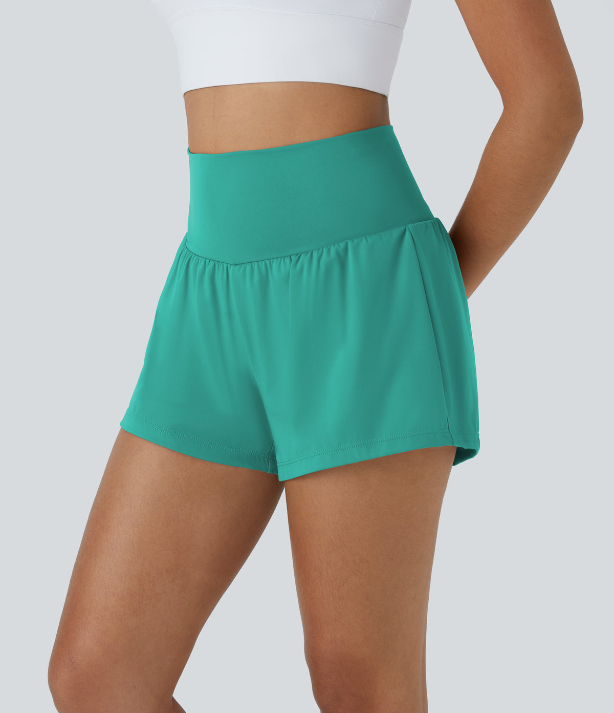 Breeze Short — Warm Apricot