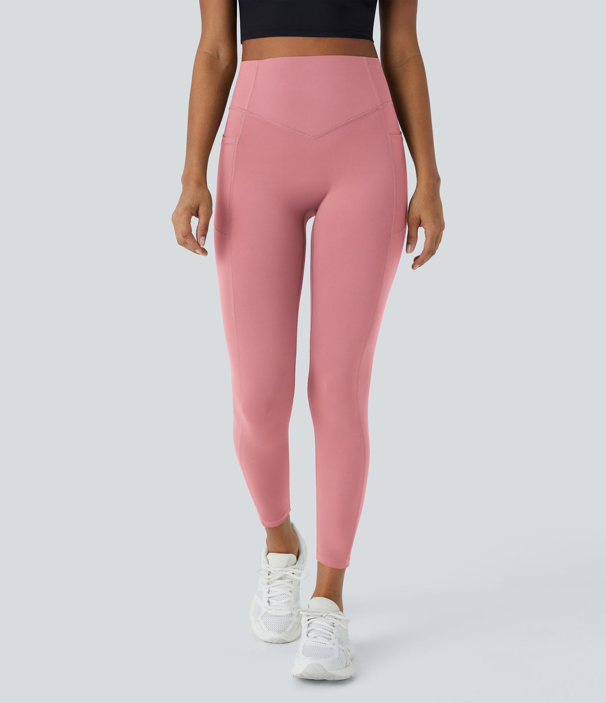 Amara Legging — Rose Pink