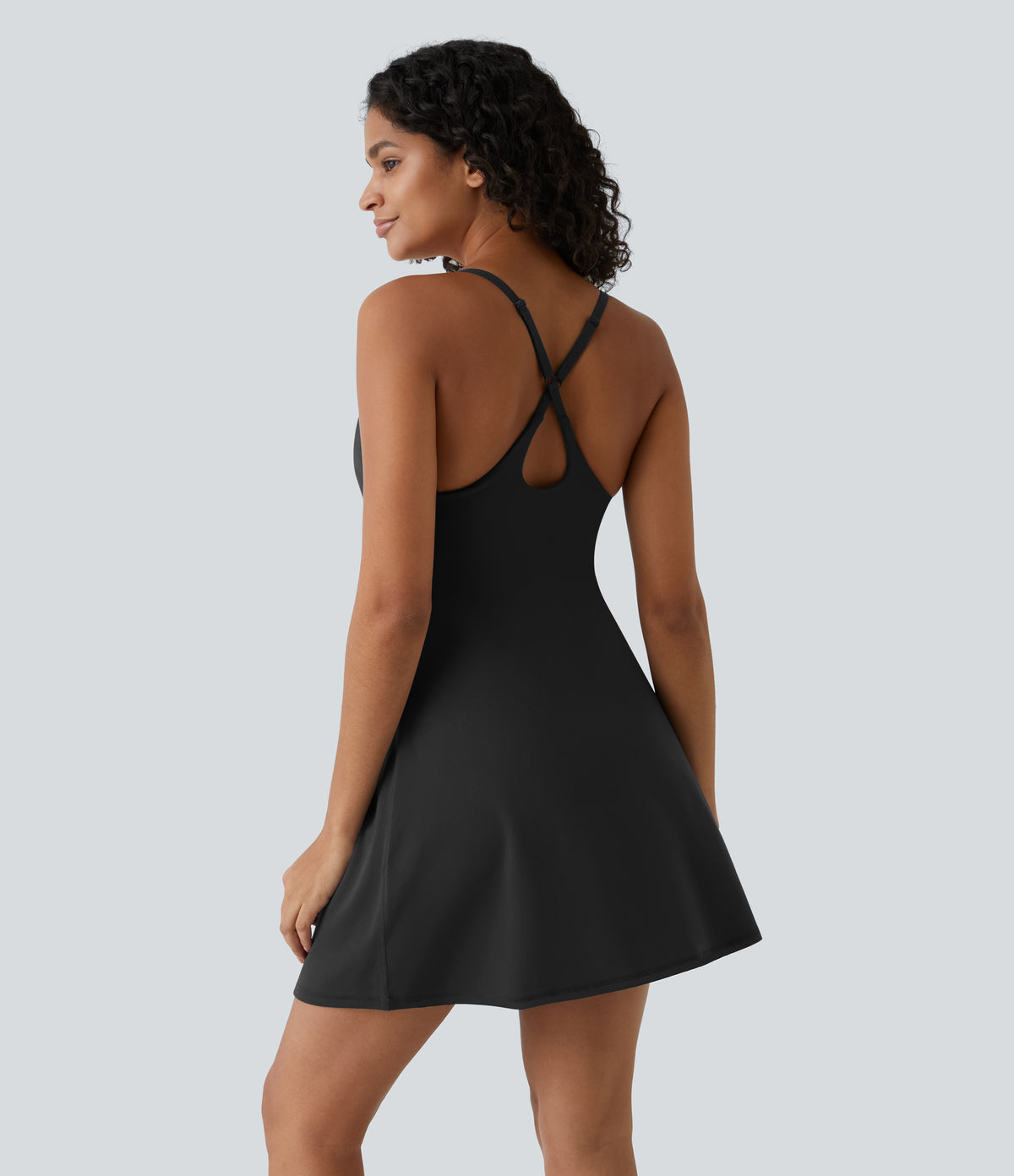 Camellia Dress — Black