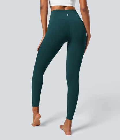 Petal Legging — Dusky Evening purple