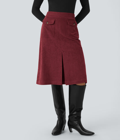 Jessamine Skirt — Pomegranate