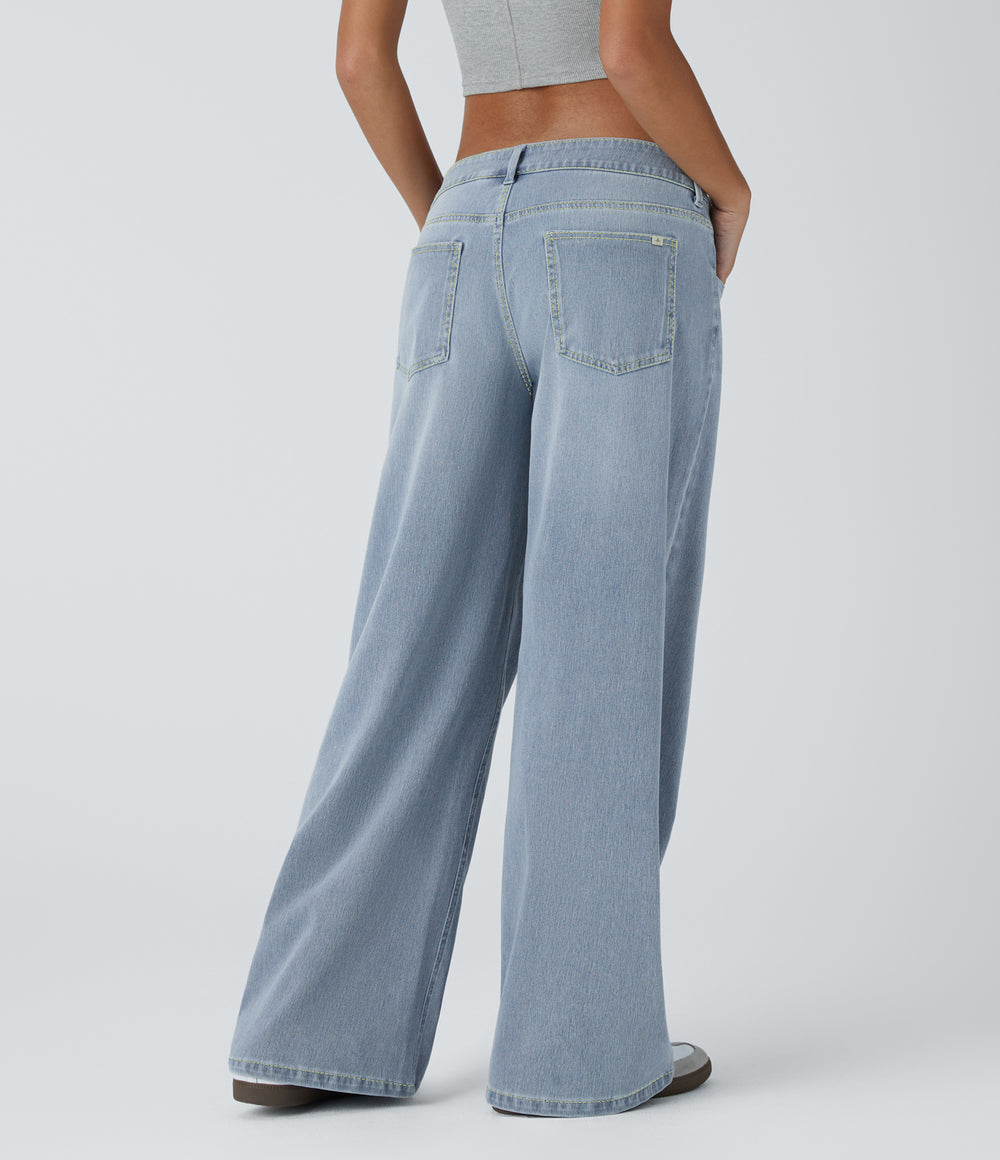 Avril Jeans — Light Azure Denim