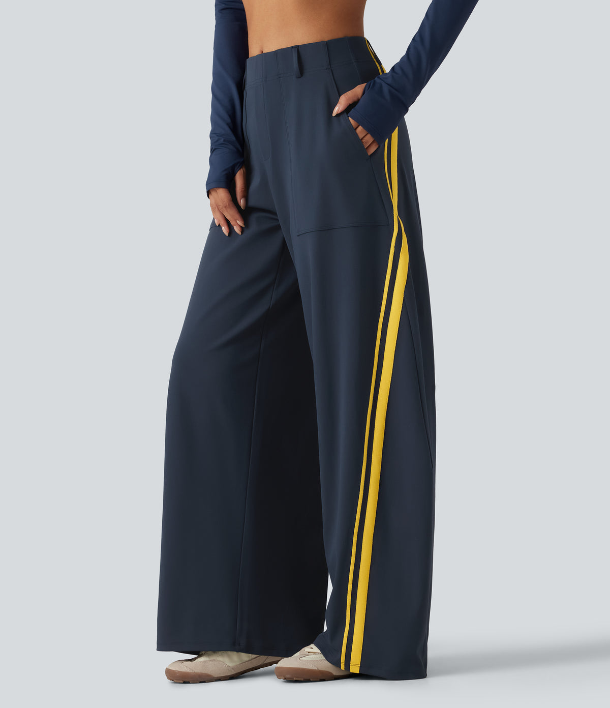 Talia Pants — Midnight Blue