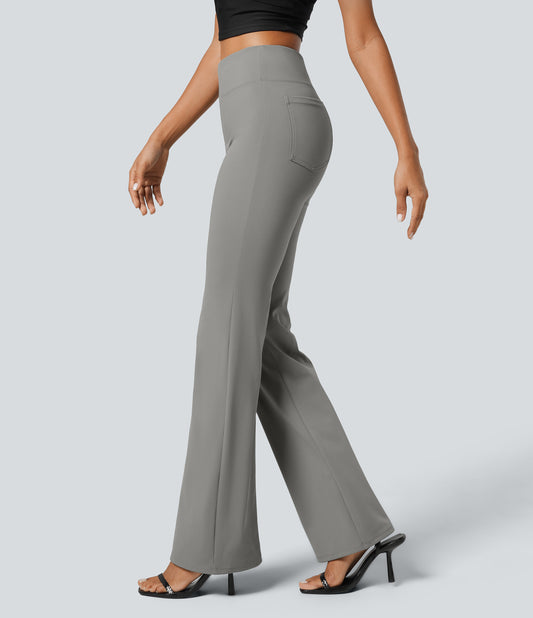 Delia Pants — Putty Gray