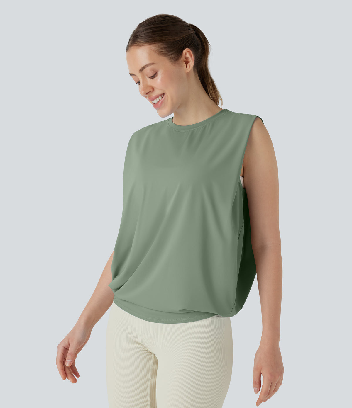 Lucia Tank — Hedge Green