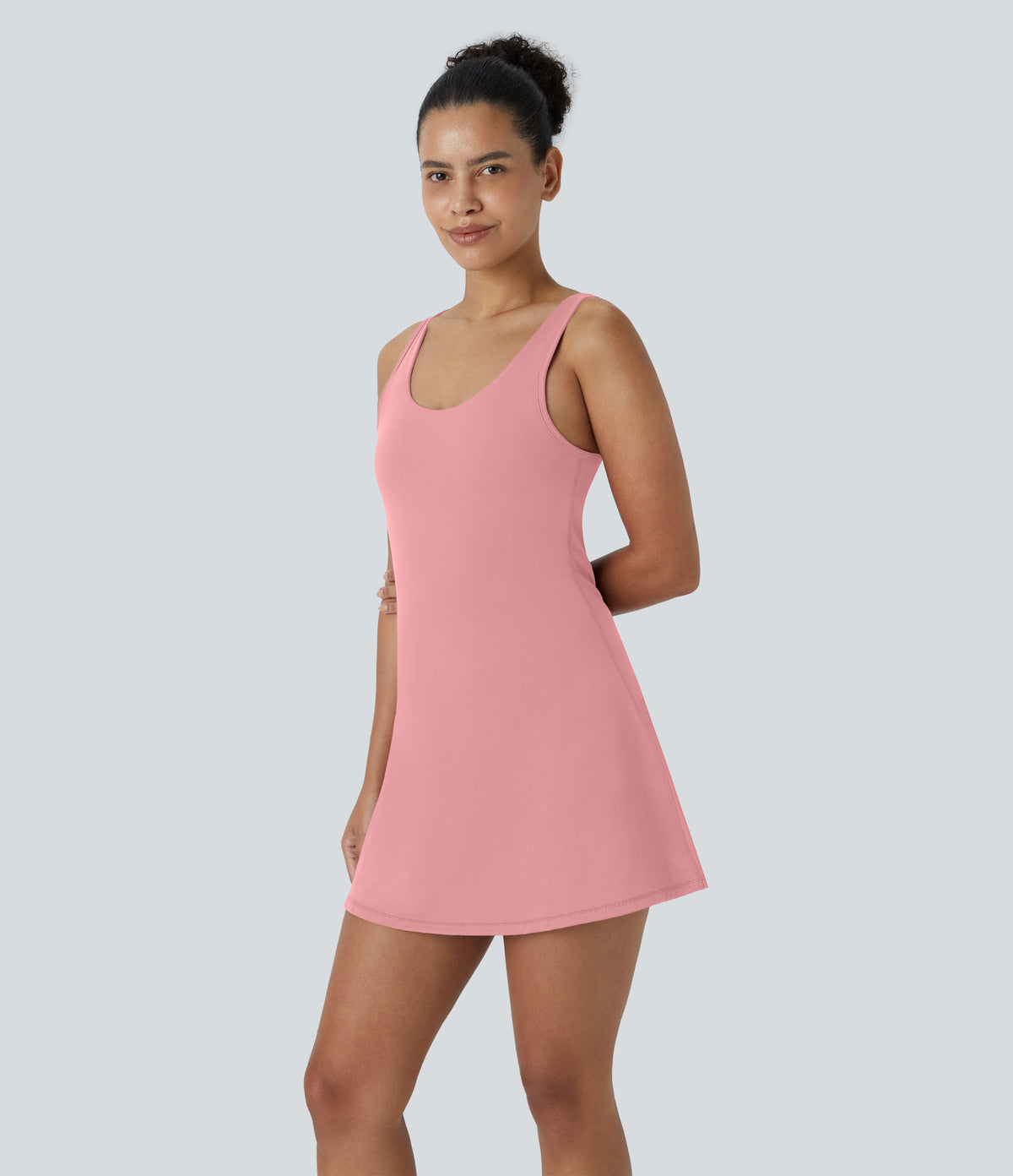 Aster Dress — Rose Pink